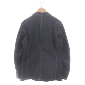 WAREHOUSE デニム カバーオール ジャケット テーラードジャケット 3B 背抜き M 紺 インディゴ