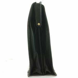 GIVENCHY ヴィンテージ ビジネスバック ブリーフケース レザー ゴールド金具 ロゴ金具 鍵付き 黒 ブラック GY18