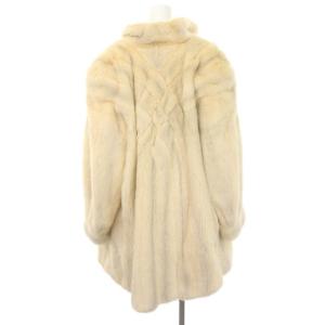 SAGA MINK 銀サガ ロングコート アウター ミンクファー ベージュ