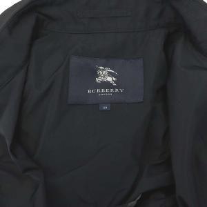 BURBERRY トレンチコート スプリングコート ロング ベルト付き 40 紺 ネイビー