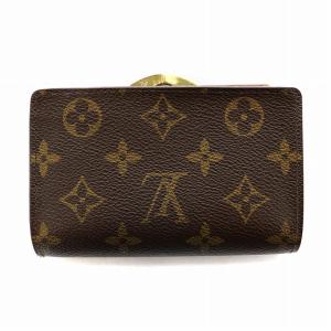 LOUIS VUITTON ポルトモネ ビエ ヴィエノワ 二つ折り財布 ウォレット モノグラム キャンバス ロゴ 茶 ブラウン M61663 GY17