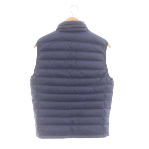 Patagonia 19 84622 ダウンベスト アウター ジップアップ ロゴ S 紺 ネイビー