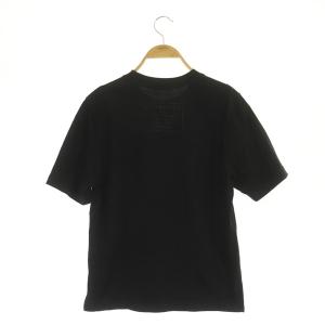 BALENCIAGA Tシャツ カットソー 半袖 ロゴ バックプリント コットン S 黒 ブラック