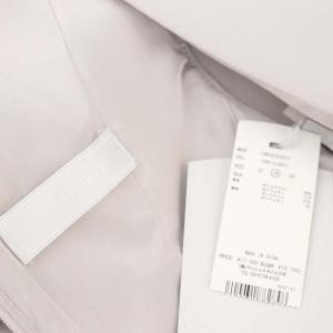 CELFORD 22AW フレアージャンパードレス ワンピース ミモレ丈 ロング ノースリーブ Vネック 36 ラベンダーグレー CWCO224071