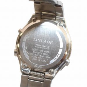 CASIO WAVE CEPTOR LINEAGE ウェーブセプター リニエージ 腕時計 ウォッチ クォーツ 電波 タフソーラー アナデジ