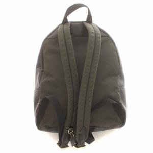 COACH リュックサック デイパック チャーリー ミディアム レザー ロゴ 黒 ブラック F30550