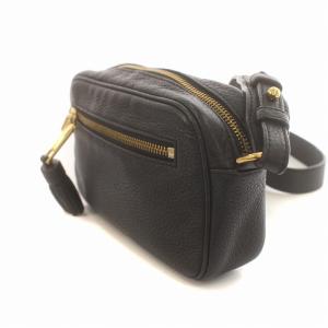 MARC JACOBS ショルダーバッグ クロスボディ スクエア レザー ロゴ タッセル 黒 ブラック M0011978