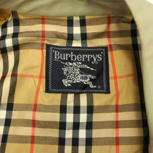 burberrys ステンカラーコート コットン カーキベージュ