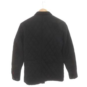 Barbour トキト ビーコン ワックスドコットン ジャケット キルティング アウター ジップアップ S 黒 ブラック