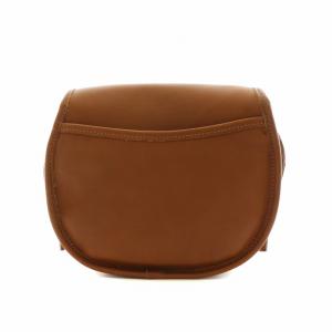 COACH オールドコーチ ショルダーバッグ レザー チャーム付き 茶 ブラウン 9923 GY18