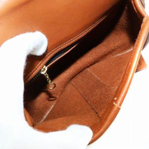 COACH オールドコーチ ショルダーバッグ レザー チャーム付き 茶 ブラウン 9923 GY18