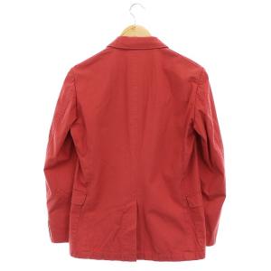PAUL SMITH ジャケット ブレザー シングル コットン L 赤 レッド