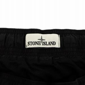 STONE ISLAND ナイロンメタル ショーツ ショートパンツ S ブラック 7215B0943