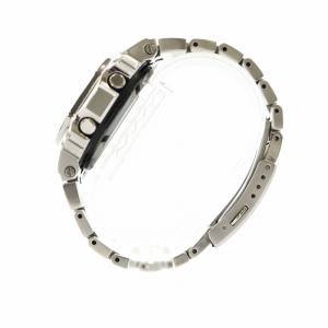 CASIO G-SHOCK 腕時計 ソーラー デジタル デイト カレンダー付き スクエア シルバー GMW-B5000