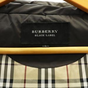 BURBERRY BLACK LABEL ダウンコート 裏地ノバチェック L ブラウン
