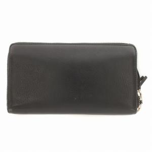 BALENCIAGA ペーパーコンチネンタル 長財布 ラウンドファスナー ブラック 381226 DLQ0N