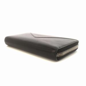 BALENCIAGA ペーパーコンチネンタル 長財布 ラウンドファスナー ブラック 381226 DLQ0N