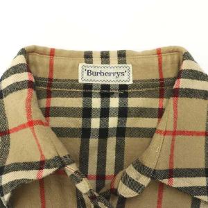 burberrys ヴィンテージ 長袖シャツ ノバチェック L ベージュ