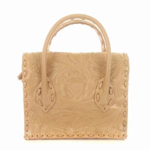 CARVING TRIBES OMiniMaestraMT ミニマエストラ 2WAY ハンドバッグ ショルダーバッグ レザー 牛革 ペイズリー フラップ