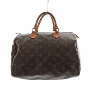 スピーディ30 ミニ ボストンバッグ モノグラム ブラウン