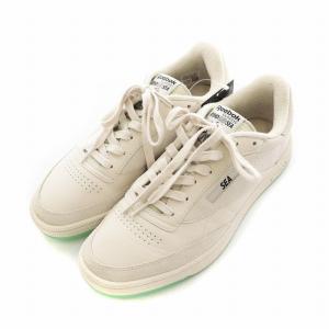 Reebok ウィダンシー WIND AND SEA アトモス atmos クラブC 85 スニーカー シューズ 靴 タグ付き ロゴ スエード