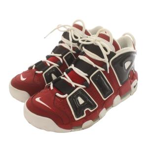 NIKE AIR MORE UPTEMPO 96 VARSITY RED WHITE BLACK 2017
