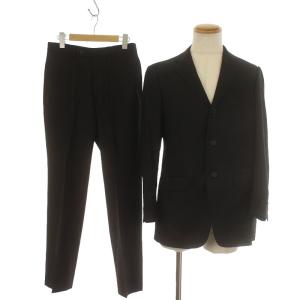 International Gallery BEAMS スーツ セットアップ テーラードジャケット パンツ スラックス シングル サイドベンツ センタープレス ジップフライ ウール