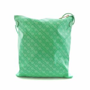 GHERARDINI ソフティ SOFTY ショルダーバッグ ナイロン ロゴ 総柄 緑 グリーン GY18