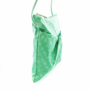 GHERARDINI ソフティ SOFTY ショルダーバッグ ナイロン ロゴ 総柄 緑 グリーン GY18