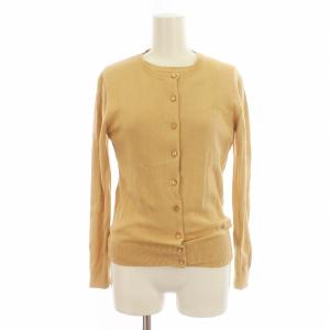 アンサンブル セット カーディガン ニット カットソー 半袖 長袖 ロゴ刺繍 M ベージュ GY14