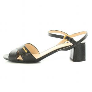 PRADA ストラップサンダル 36 ブラック