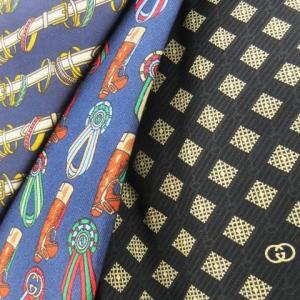 GUCCI ネクタイ 6本 セット まとめ レギュラー シルク 絹 花柄 ストライプ チェーン柄 タッセル柄 ベルト柄