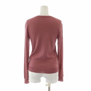 PRADA カーディガン ニット ウール 長袖 38 M ピンク P25F69 R172 XH2 /XZ OF