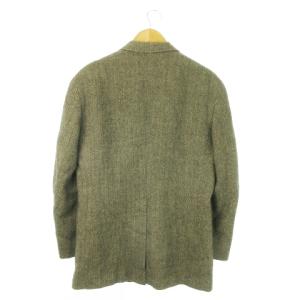 Polo by Ralph Lauren ヴィンテージ 2B テーラード ジャケット 総裏地 ウール ヘリンボーン 96A 7 茶 ブラウン /AO16