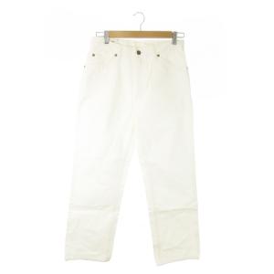 SANFORIZED デニムパンツ ジーンズ ストレート コットン 31 白 ホワイト /AO24 GY99