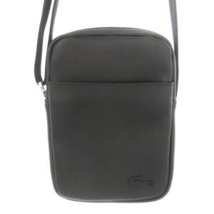 ショルダーバッグ サコッシュ ナイロン ワニロゴ 黒 ブラック /CK20 GY99