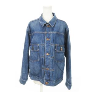 DENIM デニムジャケット Gジャン ジージャン 大きいサイズ 46 XXL 青 ブルー /MN13