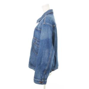 23区 DENIM デニムジャケット Gジャン ジージャン 大きいサイズ 46 XXL 青 ブルー /MN13