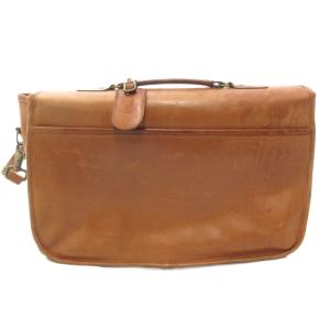 HARTMANN ヴィンテージ ビジネスバッグ ショルダー 2WAY ヌメ革 レザー 茶 ブラウン /AE GY99