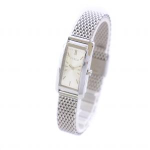 FURLA 腕時計 ウォッチ クォーツ スクエア ロゴ シルバー色 002206-02-66 GY18