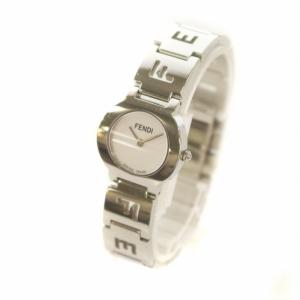 FENDI 3050L 腕時計 ウォッチ クォーツ 白文字盤 シルバー色 GY99