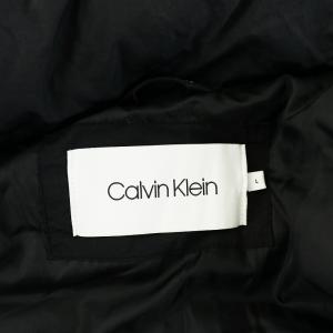 Calvin Klein DUPONR sorona デュポン ソロナ 中綿ジャケット フード ブルゾン L 黒 ブラック GY12