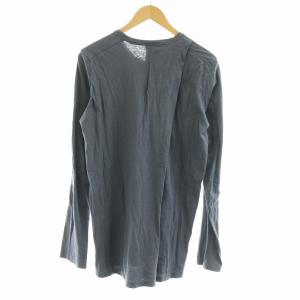 JULIUS 18SS カットソー Tシャツ ロンT 長袖 1 S グレー 607CUM5 GY12