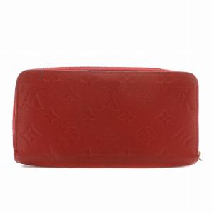 LOUIS VUITTON アンプラント ジッピー ウォレット レッド M60737
