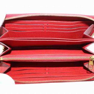 LOUIS VUITTON アンプラント ジッピー ウォレット レッド M60737