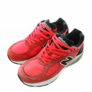 New Balance USA製 スニーカー US9 レッド M990PL3