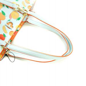 COLE HAAN  ゴートゥー スモール トート GO TO SMALL TOTE ORANGE PRINT トートバッグ ショルダー タグ付き