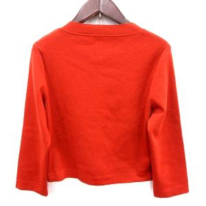FOXEY カーディガン 40 オレンジ 39922-KAJFZ405TA