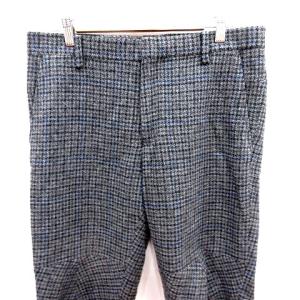 UNDERCOVERISM パンツ スラックス 千鳥格子 ウール 4 XL グレー