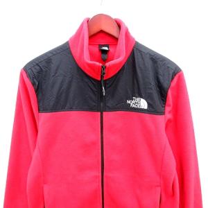 THE NORTH FACE フリースジャケット ジップアップ M 赤 レッド
